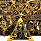 Metal DND Set Dungeon and Dragon Hollow Dice - Mini Megastore