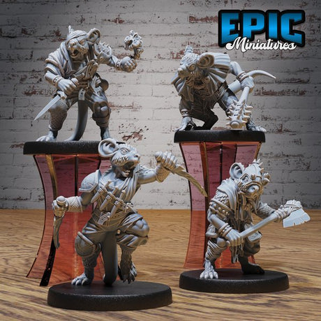 Mice Folk Raider Miniature - Mini Megastore