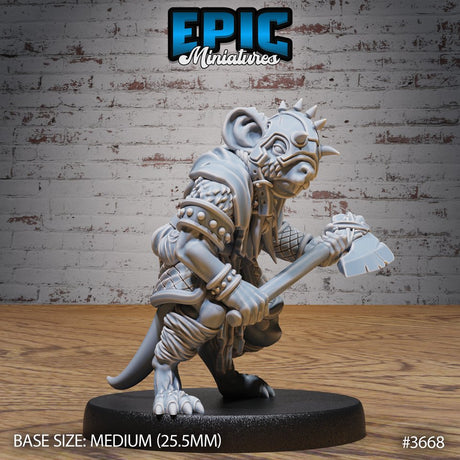 Mice Folk Raider Miniature - Mini Megastore