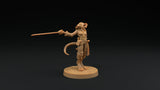 Millie, Rat Folk Fencer / Fighter Miniature - Mini Megastore