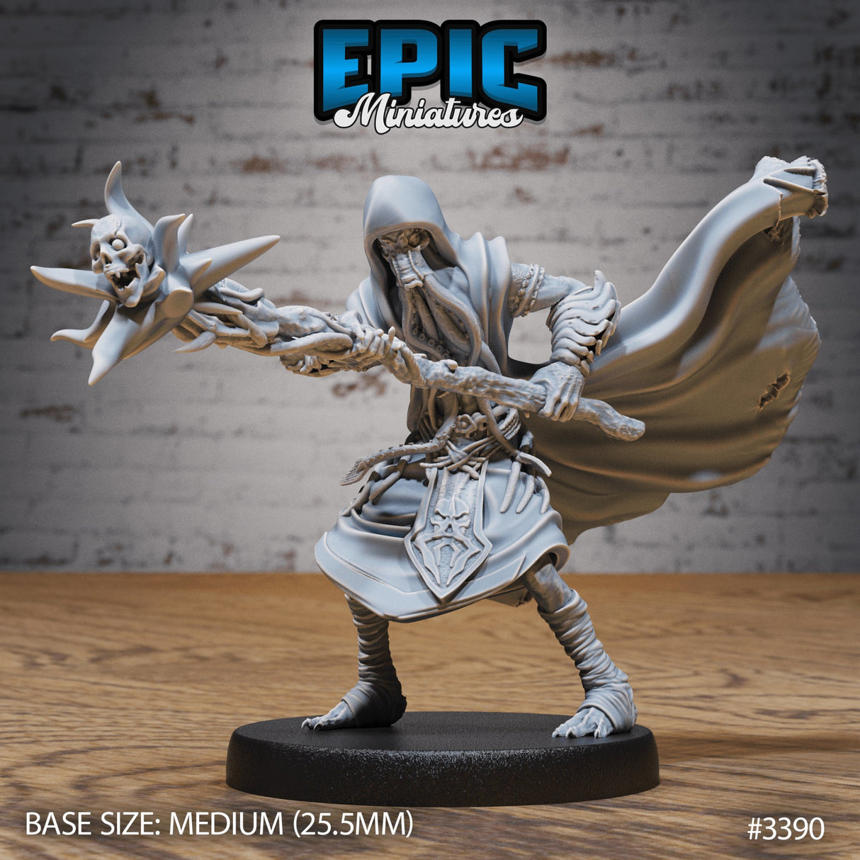 Mind Eater Cult Mage Miniature - Mini Megastore