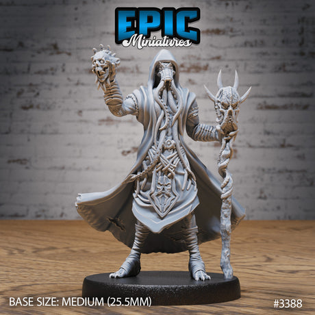 Mind Eater Cult Mage Miniature - Mini Megastore