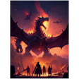 Mini Megastore - Facing down the beast poster / print - Mini Megastore