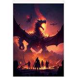 Mini Megastore - Facing down the beast poster / print - Mini Megastore