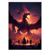 Mini Megastore - Facing down the beast poster / print - Mini Megastore