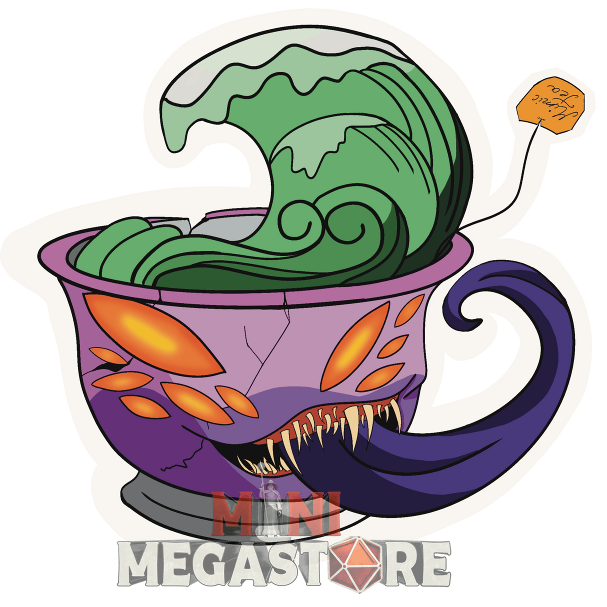 Mini Megastore Mimic's Teatime Trickery VInyl Sticker Set - Mini Megastore