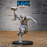 Minotaur Female Warrior Miniatures - Mini Megastore