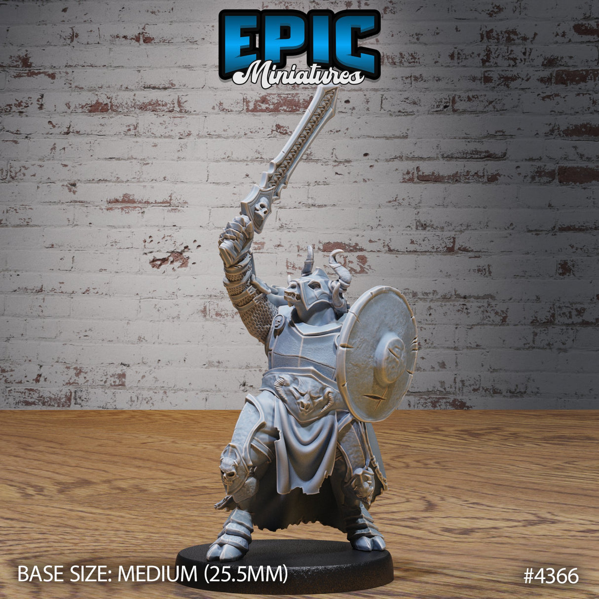 Minotaur Paladin Miniatures - Mini Megastore