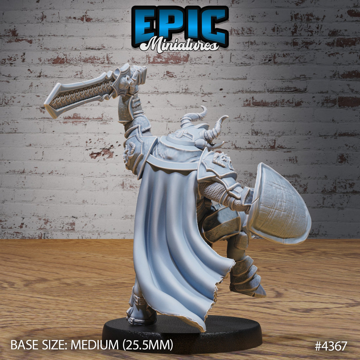 Minotaur Paladin Miniatures - Mini Megastore