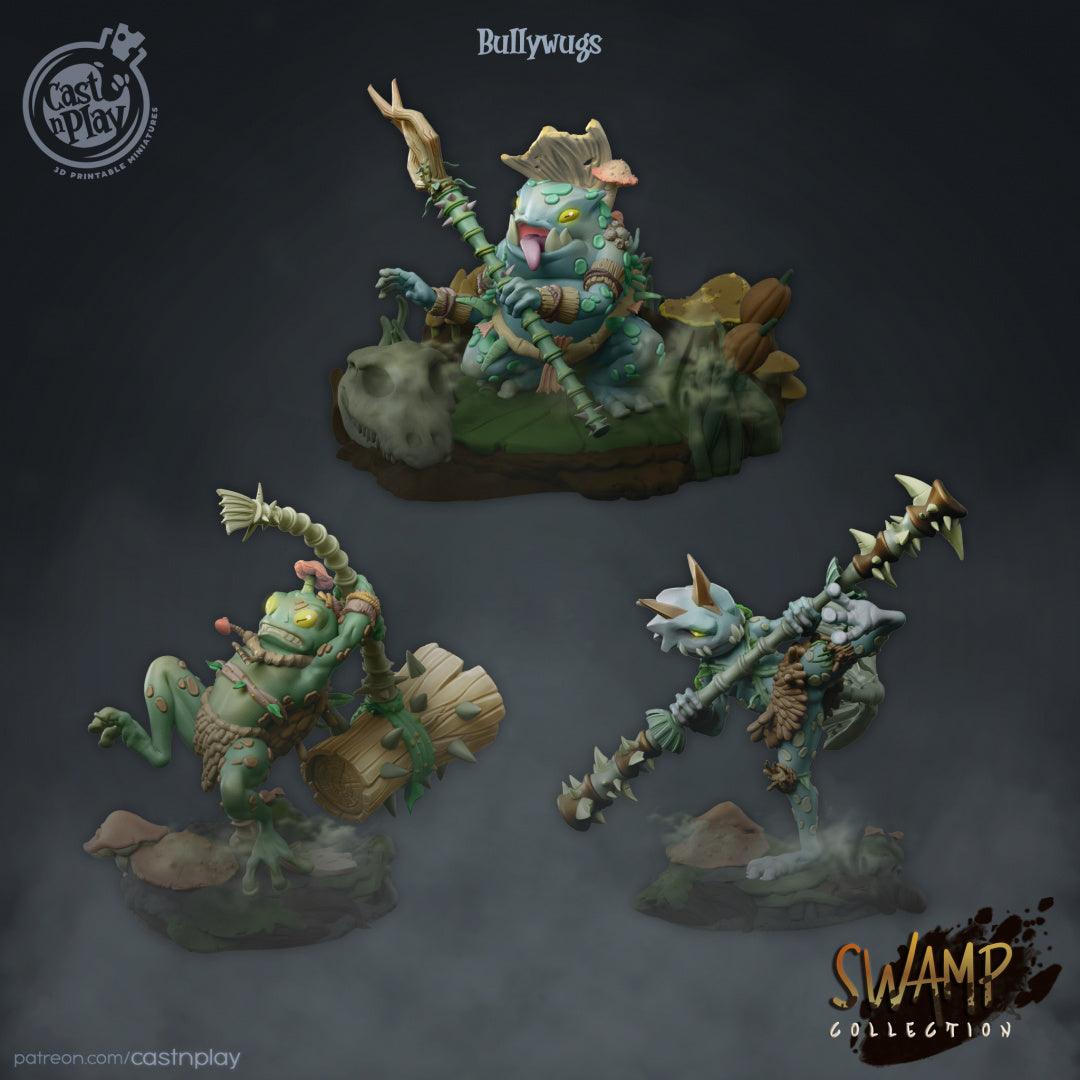 Modular Bullywug Miniatures - Mini Megastore