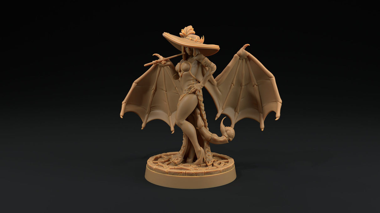 Moira, Mistress of Malice - Winged Devil / succubus Miniature - Mini Megastore