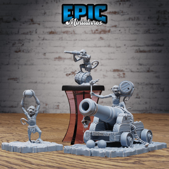 Monkey Cannon Crew Miniature - Mini Megastore