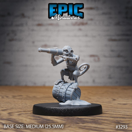 Monkey Cannon Crew Miniature - Mini Megastore