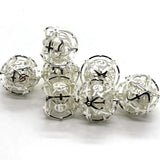 Musical Chime Bell Dice, Full Polyhedral Set. - Mini Megastore