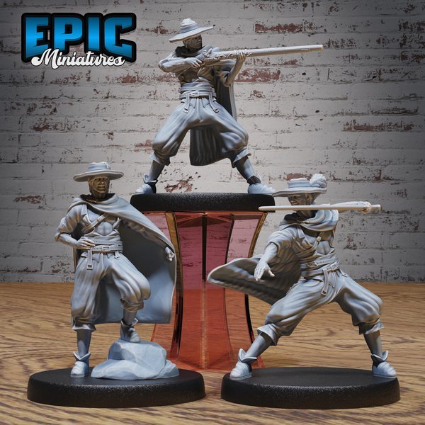 Musketeer Adventurer Miniature - Mini Megastore