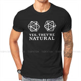 Natural 20 Dice Shirt "Yes They're Natural" - Mini Megastore