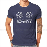 Natural 20 Dice Shirt "Yes They're Natural" - Mini Megastore