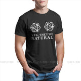 Natural 20 Dice Shirt "Yes They're Natural" - Mini Megastore