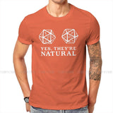 Natural 20 Dice Shirt "Yes They're Natural" - Mini Megastore