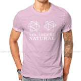 Natural 20 Dice Shirt "Yes They're Natural" - Mini Megastore