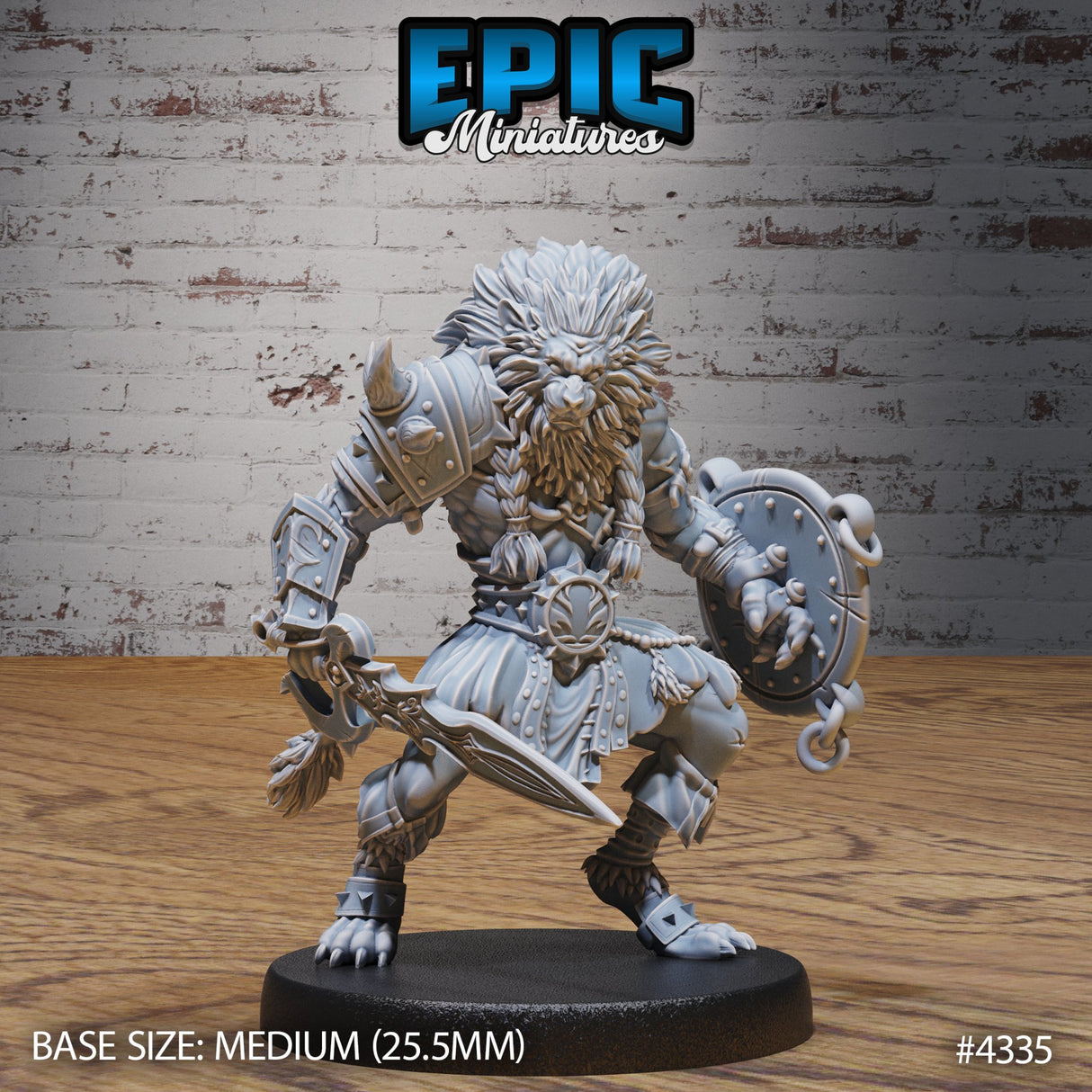 Nemean Lion Folk / Leonin Miniatures - Mini Megastore