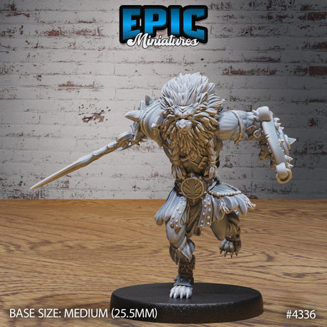 Nemean Lion Folk / Leonin Miniatures - Mini Megastore