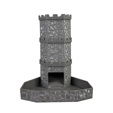 New Design Dice Tower with Tray Easy Roller Box - Perfect Accessories for Board Game, D&amp;D and RPG - Mini Megastore