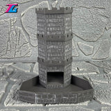 New Design Dice Tower with Tray Easy Roller Box - Perfect Accessories for Board Game, D&amp;D and RPG - Mini Megastore