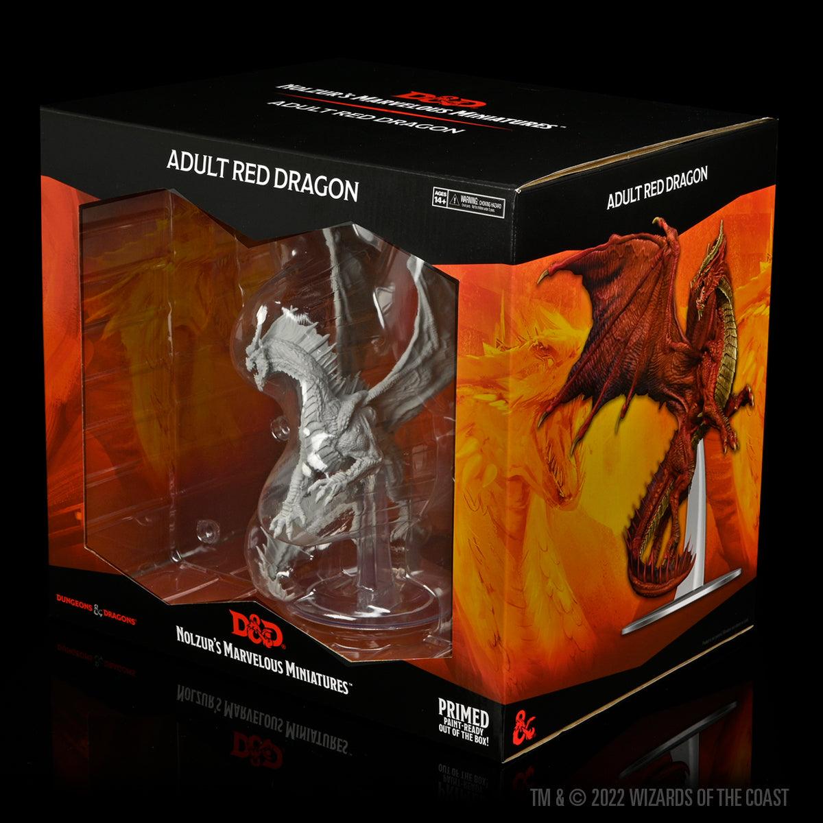 Nolzur's Marvelous Miniatures: Adult Red Dragon - Mini Megastore