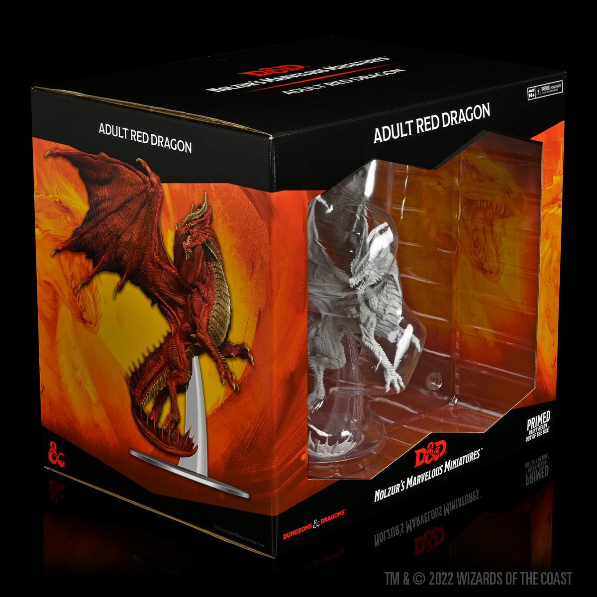 Nolzur's Marvelous Miniatures: Adult Red Dragon - Mini Megastore