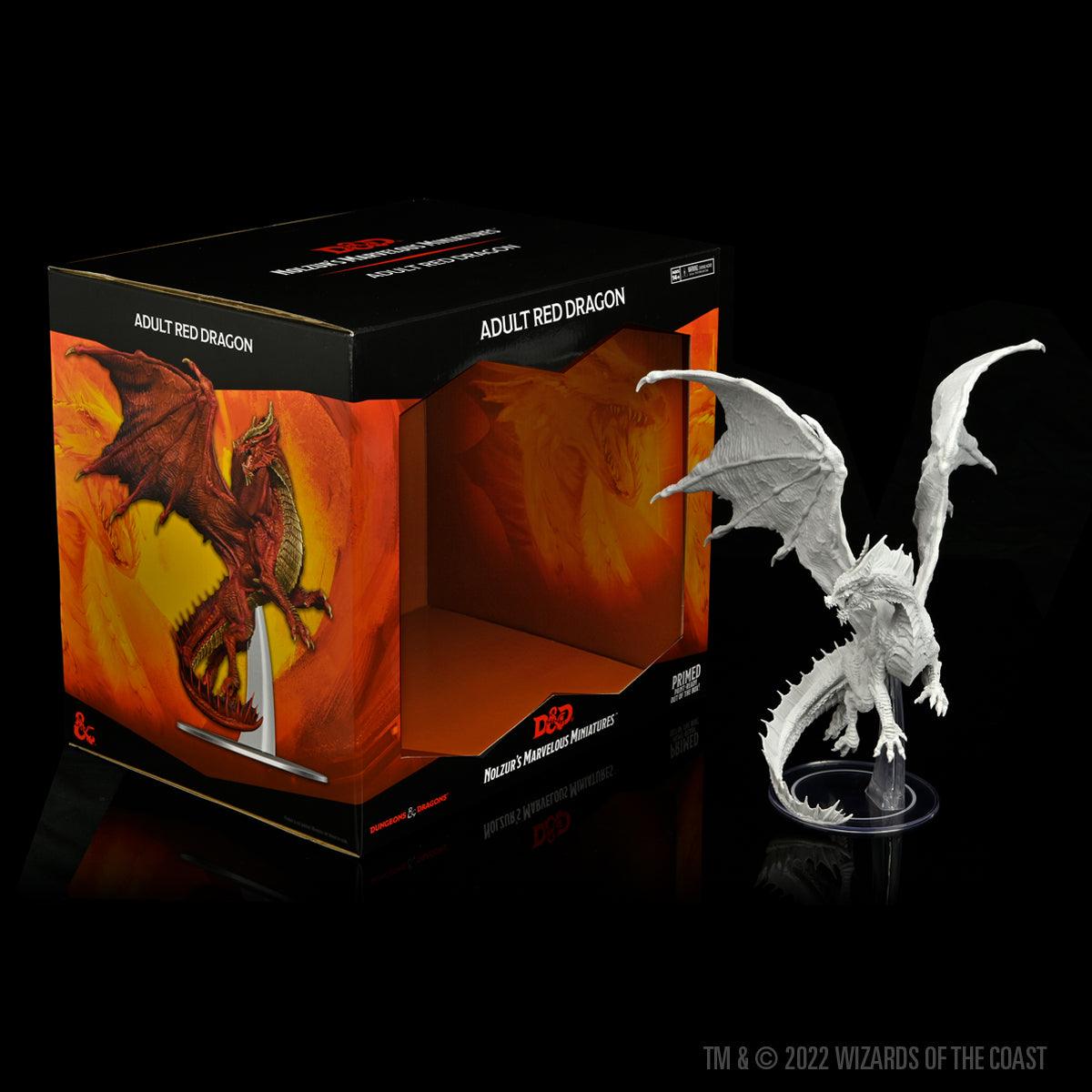 Nolzur's Marvelous Miniatures: Adult Red Dragon - Mini Megastore