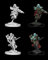 Nolzur's Marvelous Miniatures: Air Genasi Female Miniatures Pack of 2 - Mini Megastore