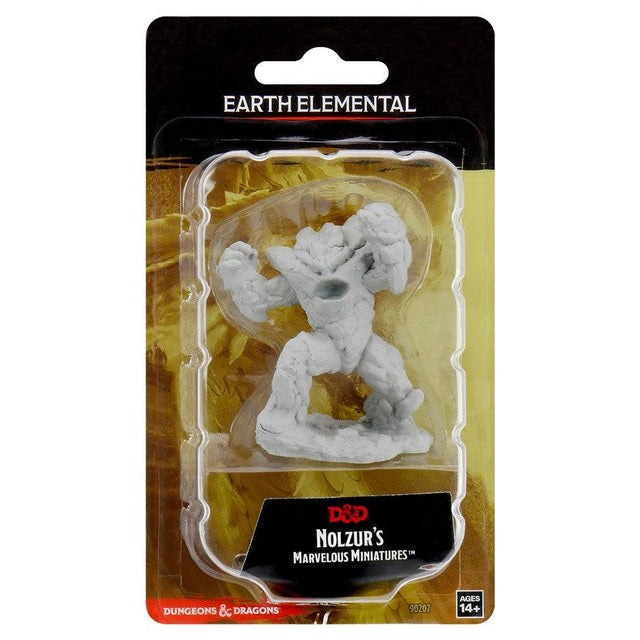 Nolzur's Marvelous Miniatures: Earth Elemental Miniature - Mini Megastore