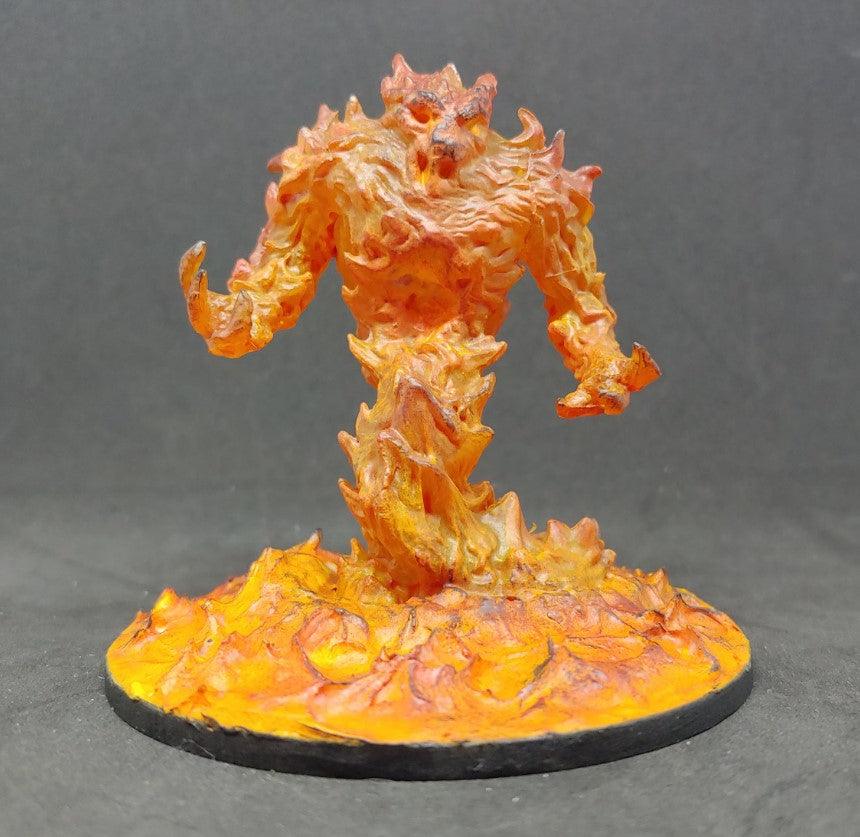 Nolzur's Marvelous Miniatures: Fire Elemental Miniature - Mini Megastore