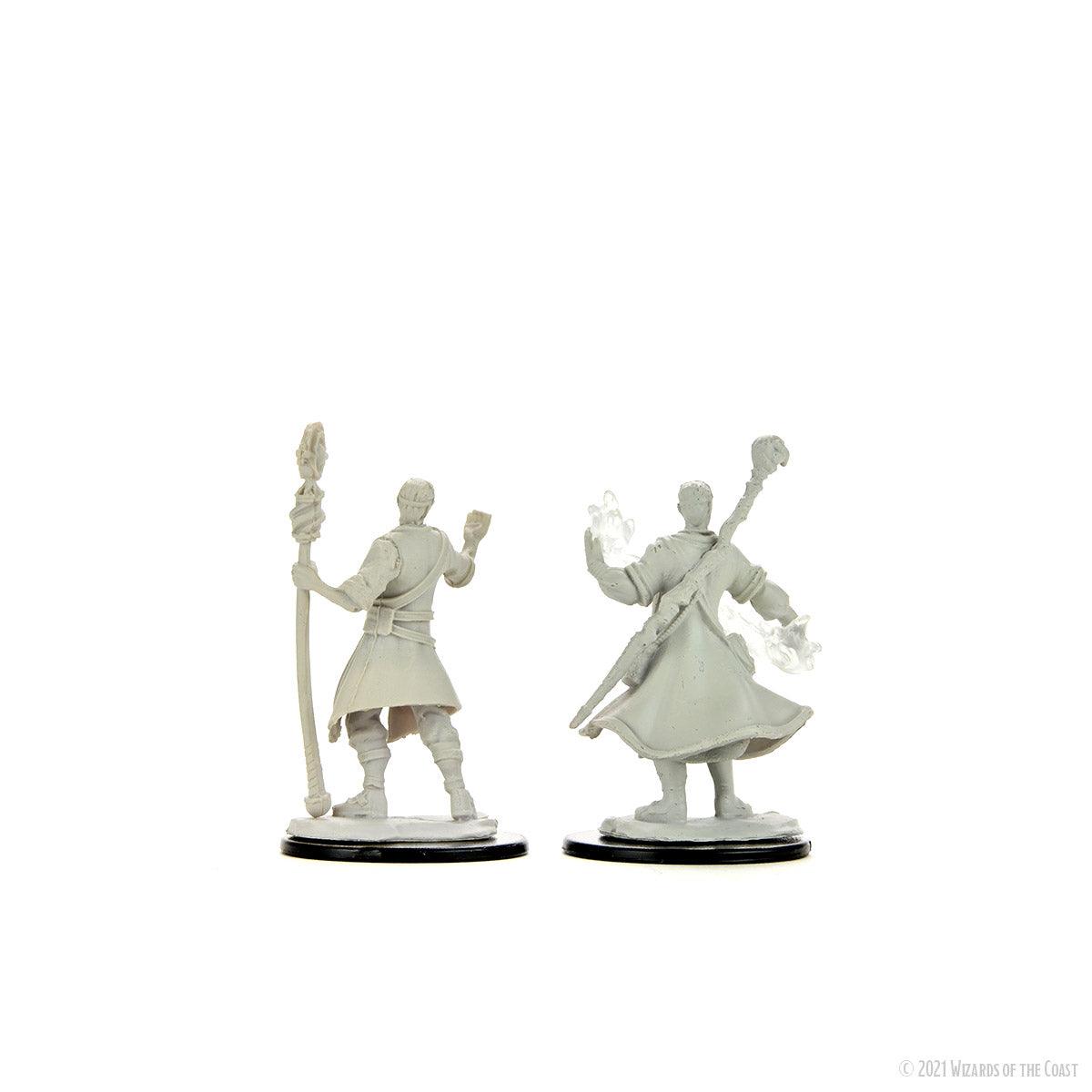 Nolzur's Marvelous Miniatures: Half-Elf Wizard Male - Mini Megastore