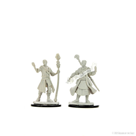 Nolzur's Marvelous Miniatures: Half-Elf Wizard Male - Mini Megastore