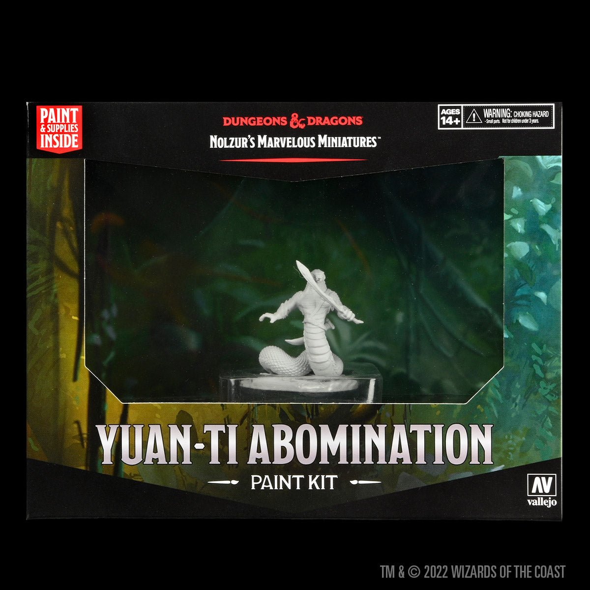 Nolzur's Marvelous Miniatures: Paint Kit- Yuan-ti Abomination - Mini Megastore