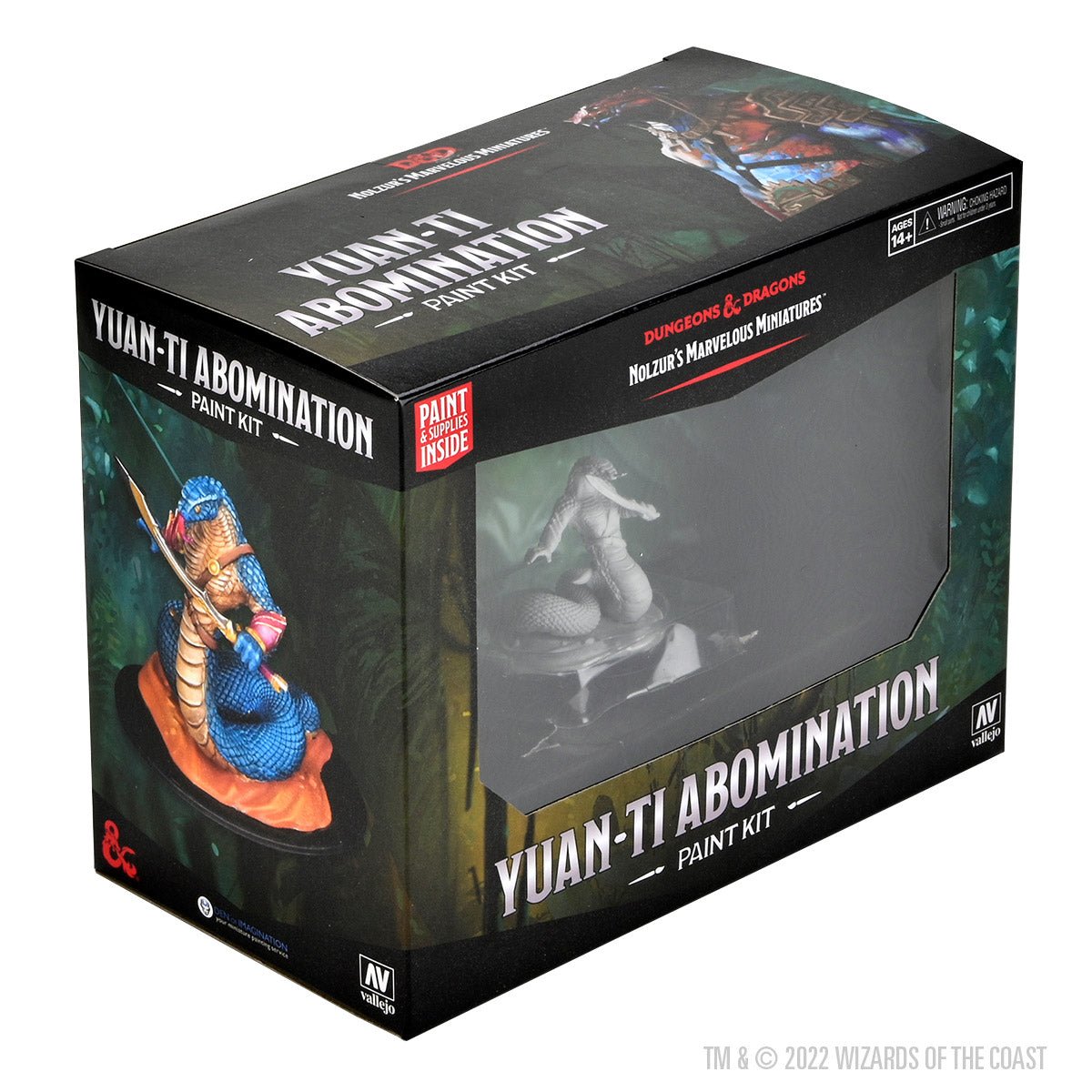 Nolzur's Marvelous Miniatures: Paint Kit- Yuan-ti Abomination - Mini Megastore