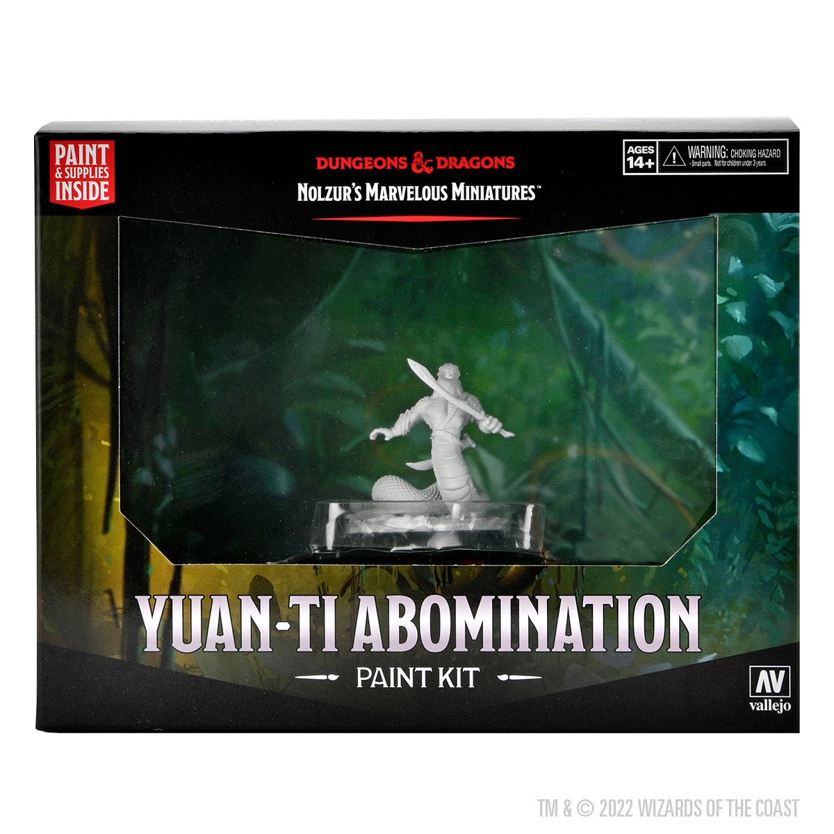 Nolzur's Marvelous Miniatures: Paint Kit- Yuan-ti Abomination - Mini Megastore