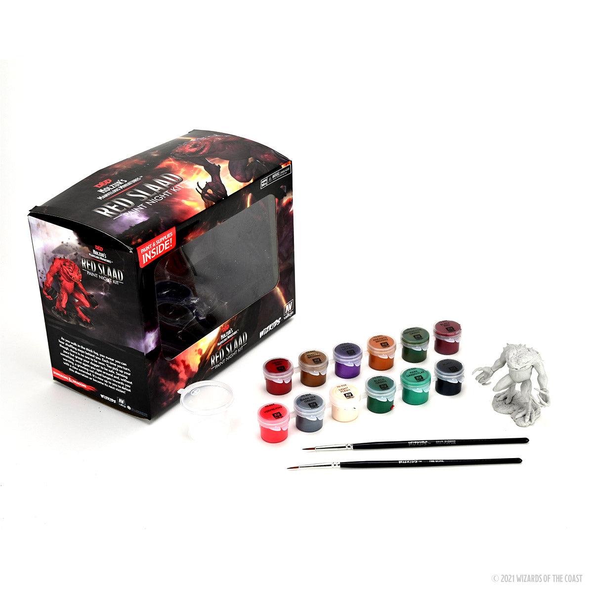 Nolzur's Marvelous Miniatures: Paint Night Kit #3 - Red Slaad - Mini Megastore