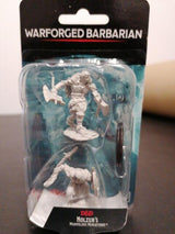 Nolzur's Marvelous Miniatures: Warforged Barbarian Miniatures Pack of 2 - Mini Megastore