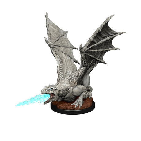 Nolzur's Marvelous Miniatures: White Dragon Wyrmling - Mini Megastore