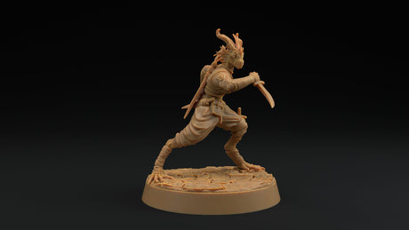 Nyxia Shadowblade - Dragonborn Rogue Miniature - Mini Megastore