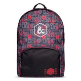 Official D&D All Over Print Backpack - Mini Megastore