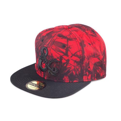 Official D&D Red and Black snapback Cap - Mini Megastore