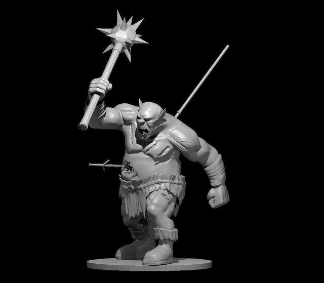 Ogre Zombie Miniature - Mini Megastore