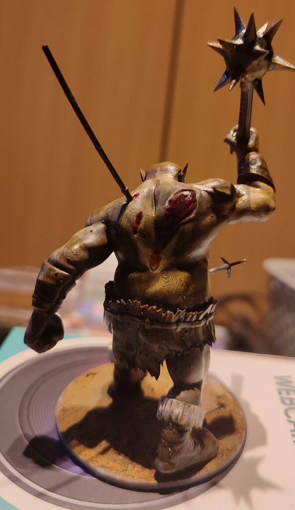 Ogre Zombie Miniature - Mini Megastore