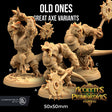 Old Ones - Dinofolk Barbarian Miniatures - Mini Megastore