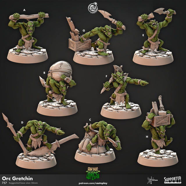 Orc Gretchins Miniature - Mini Megastore