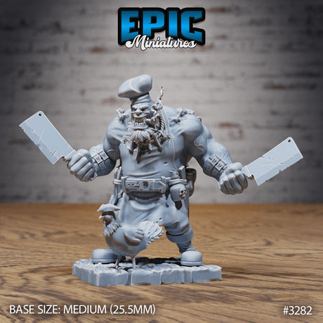 Orc Pirate Cook Miniature - Mini Megastore